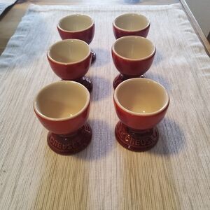 NWT LE Creuset Egg Cup Set of 6